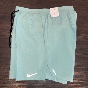 Nike Men's Light Blue Athletic Shorts